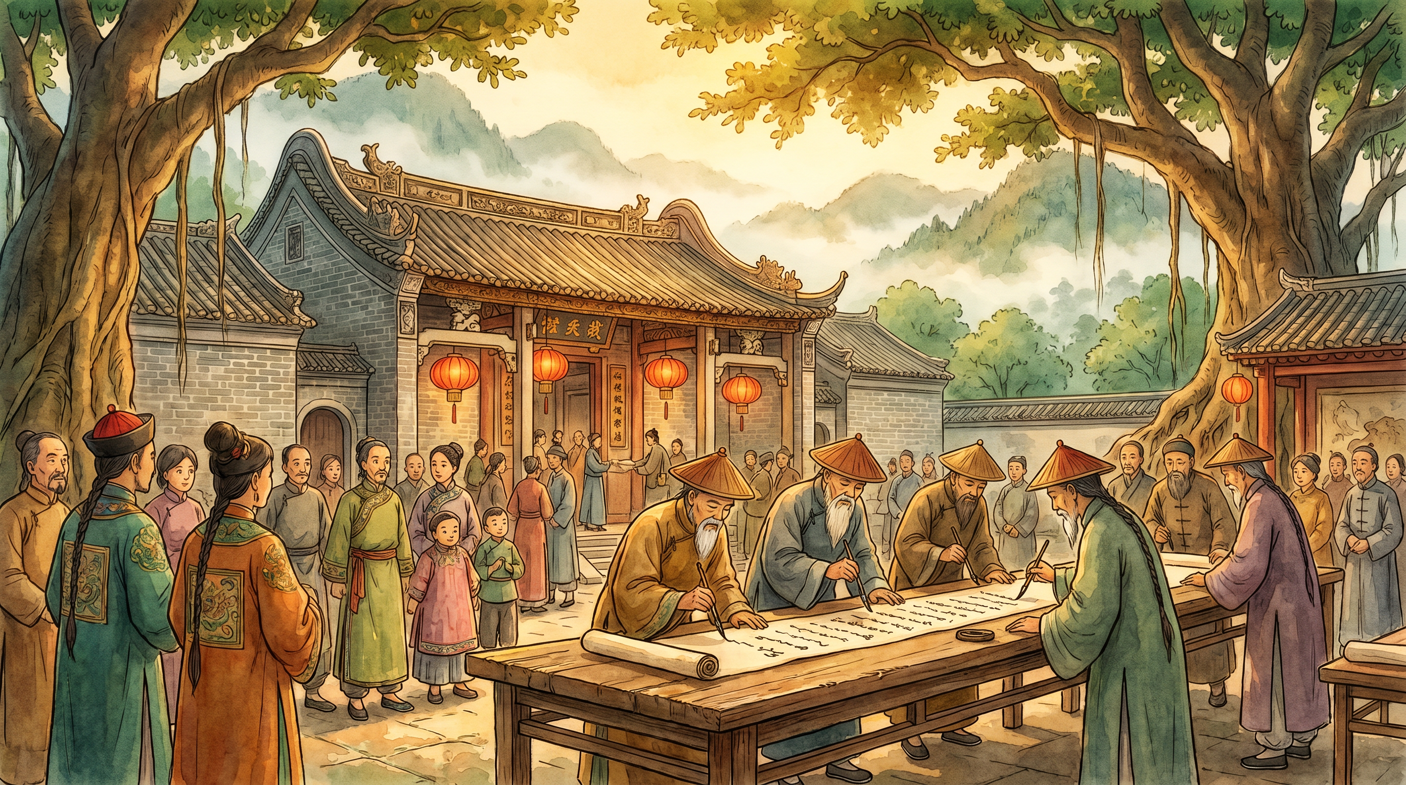 衆孚堂誕生,八姓聯盟